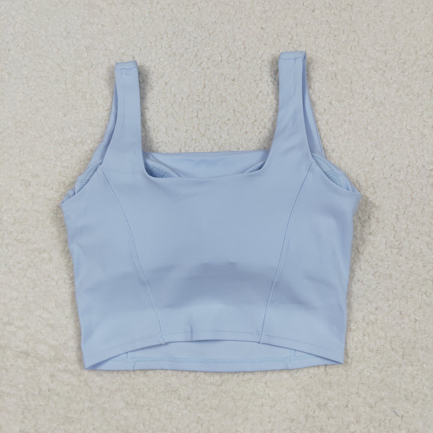 USA-Shop GT1054 Adult Blue Color Woman Yoga Tank Top