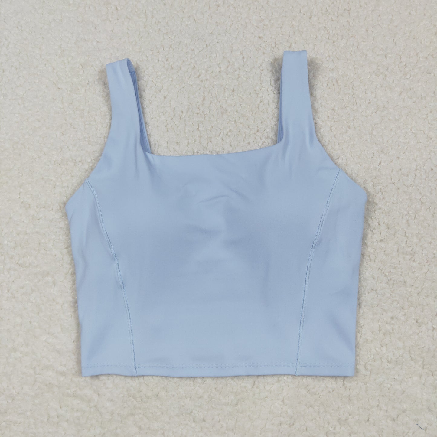 USA-Shop GT1054 Adult Blue Color Woman Yoga Tank Top