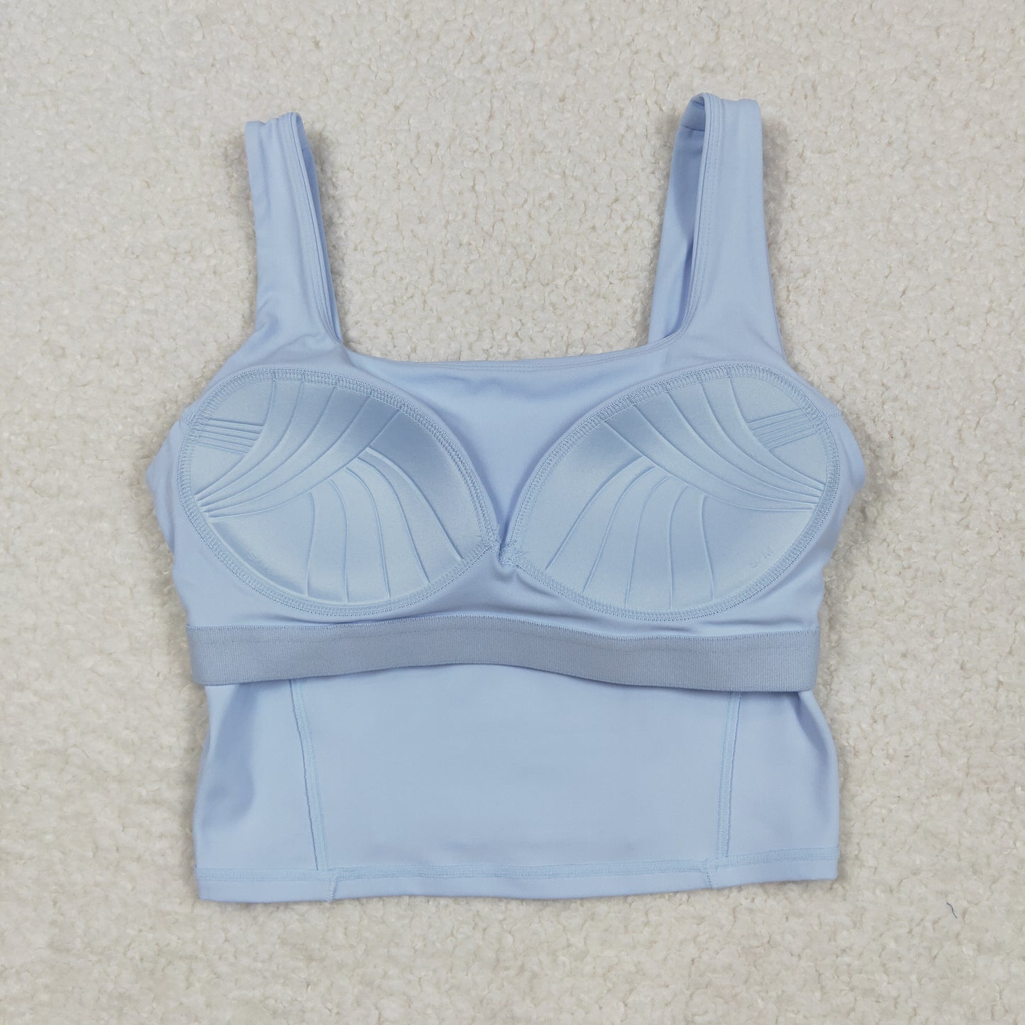 USA-Shop GT1054 Adult Blue Color Woman Yoga Tank Top