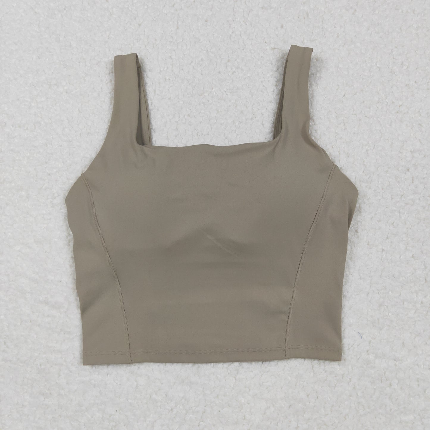 USA-Shop GT1057 Adult Taupe Color Woman Yoga Tank Top