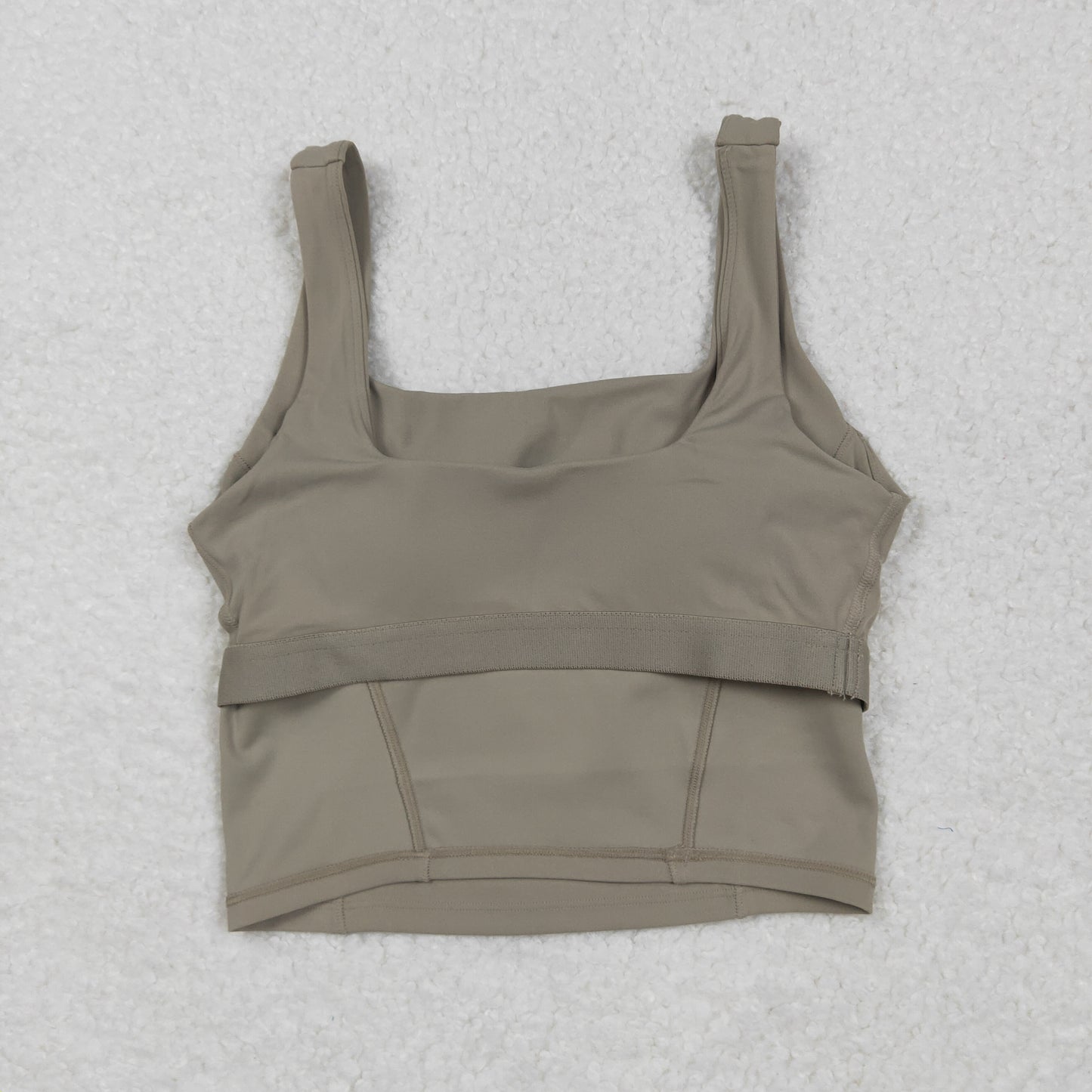 USA-Shop GT1057 Adult Taupe Color Woman Yoga Tank Top