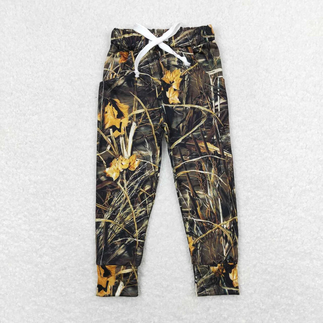 Camo Print Boys Hunting Pockets Pants Brothers Wear