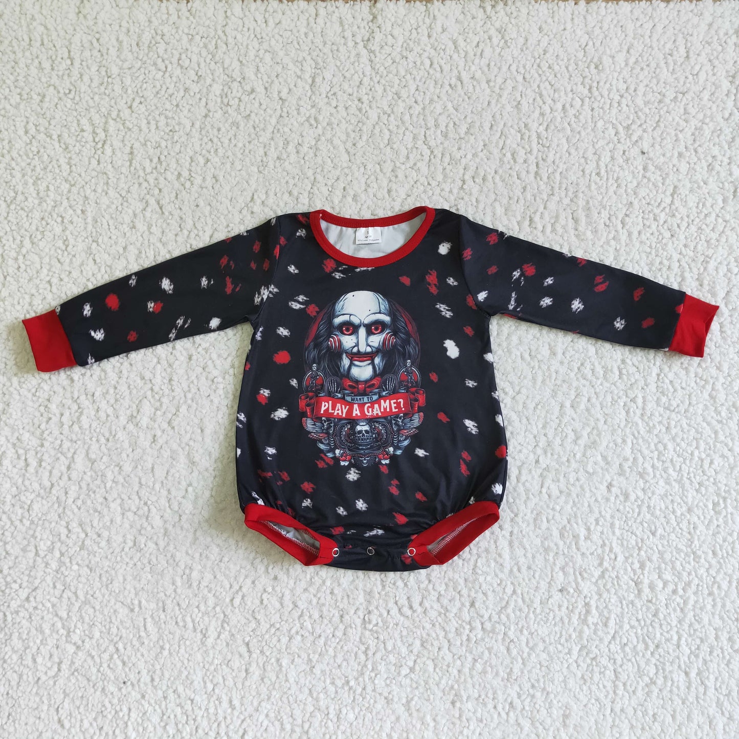 Baby Girls long sleeve romper LR0145
