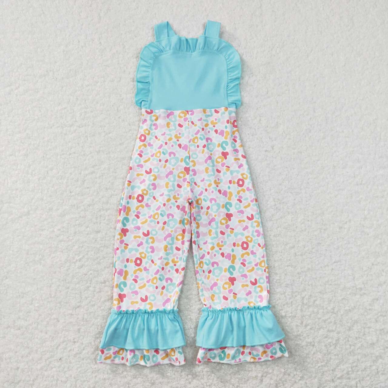 Colorful Leopard Sisters Summer Matching Clothes