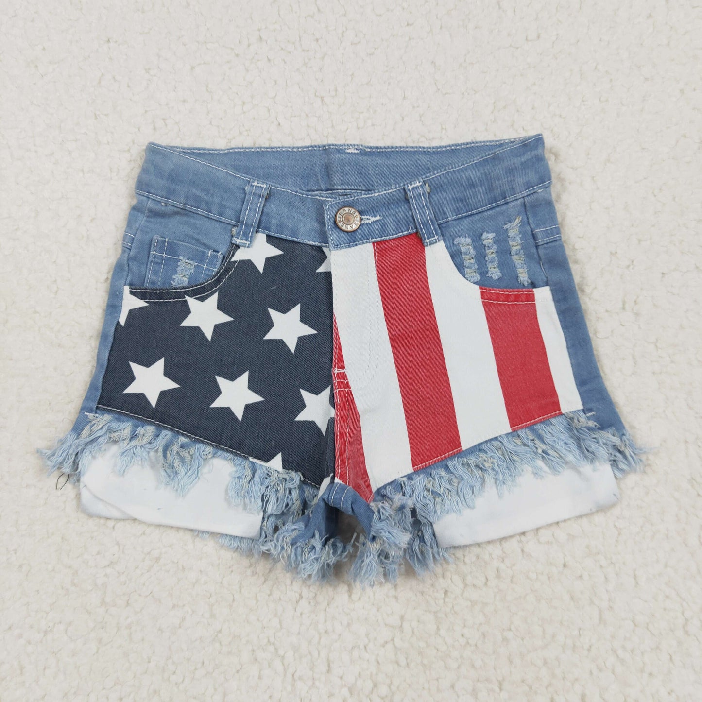 4th of July denim shorts NC0003