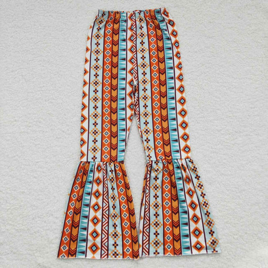 P0173 Adult aztec bell bottom pants