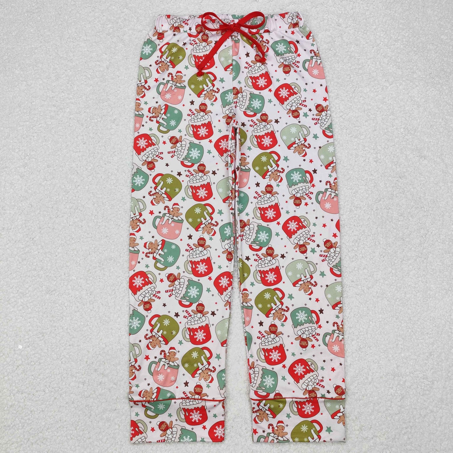 Gingerbread Milk Print Family Christmas Matching Clothes