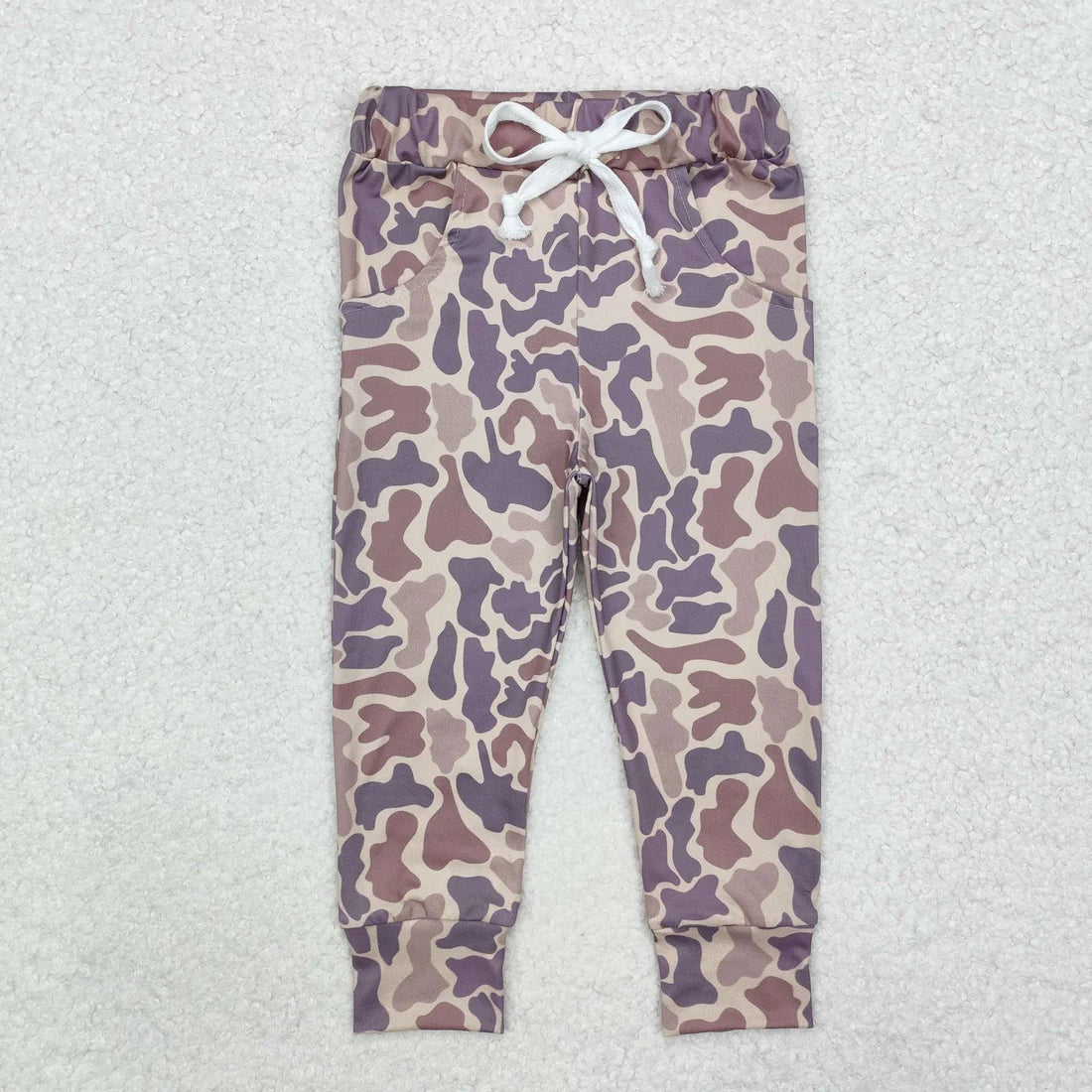 Camo Print Boys Hunting Pockets Pants Brothers Wear