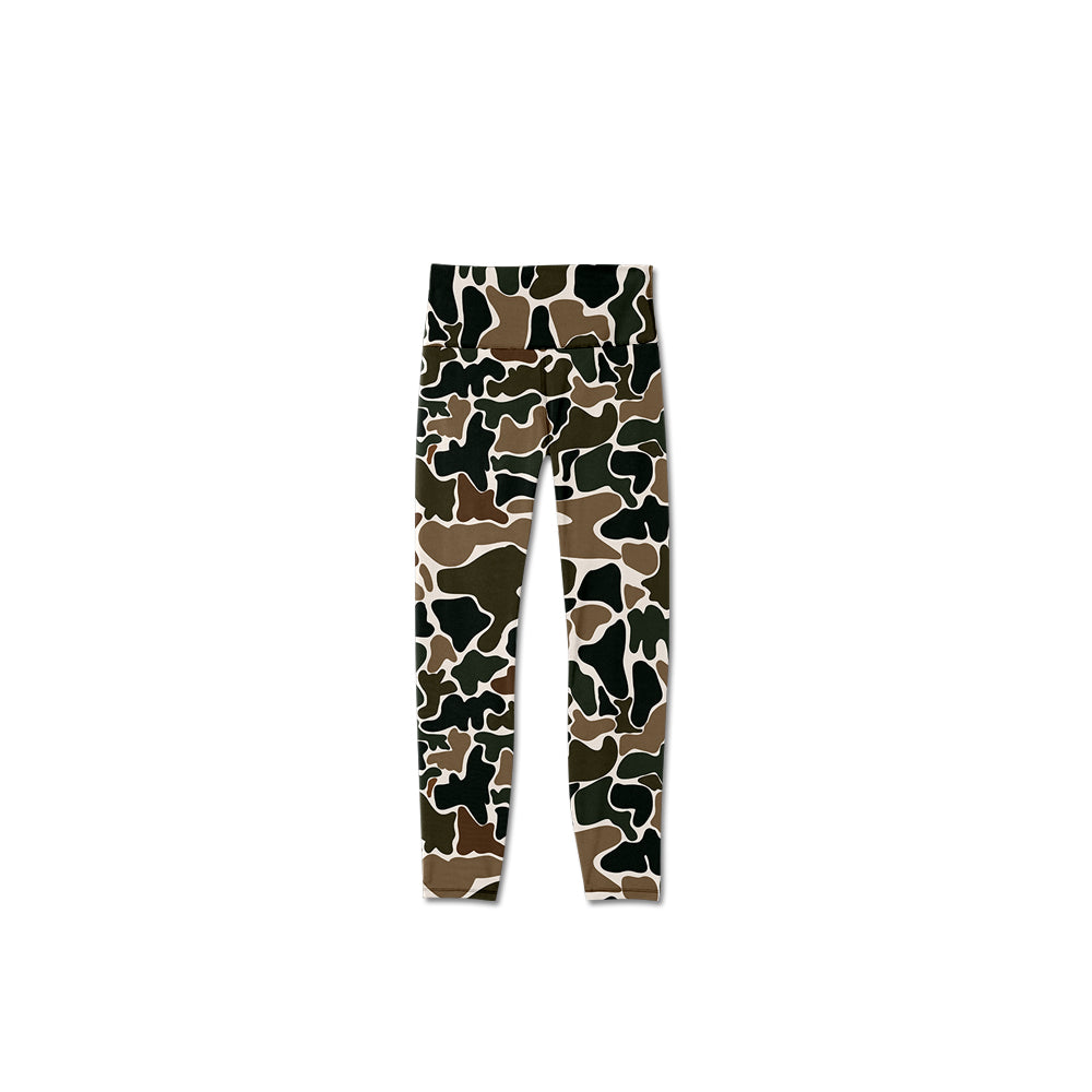 (Pre-order)P0690 Camo Print Girls Yoga Legging Pants