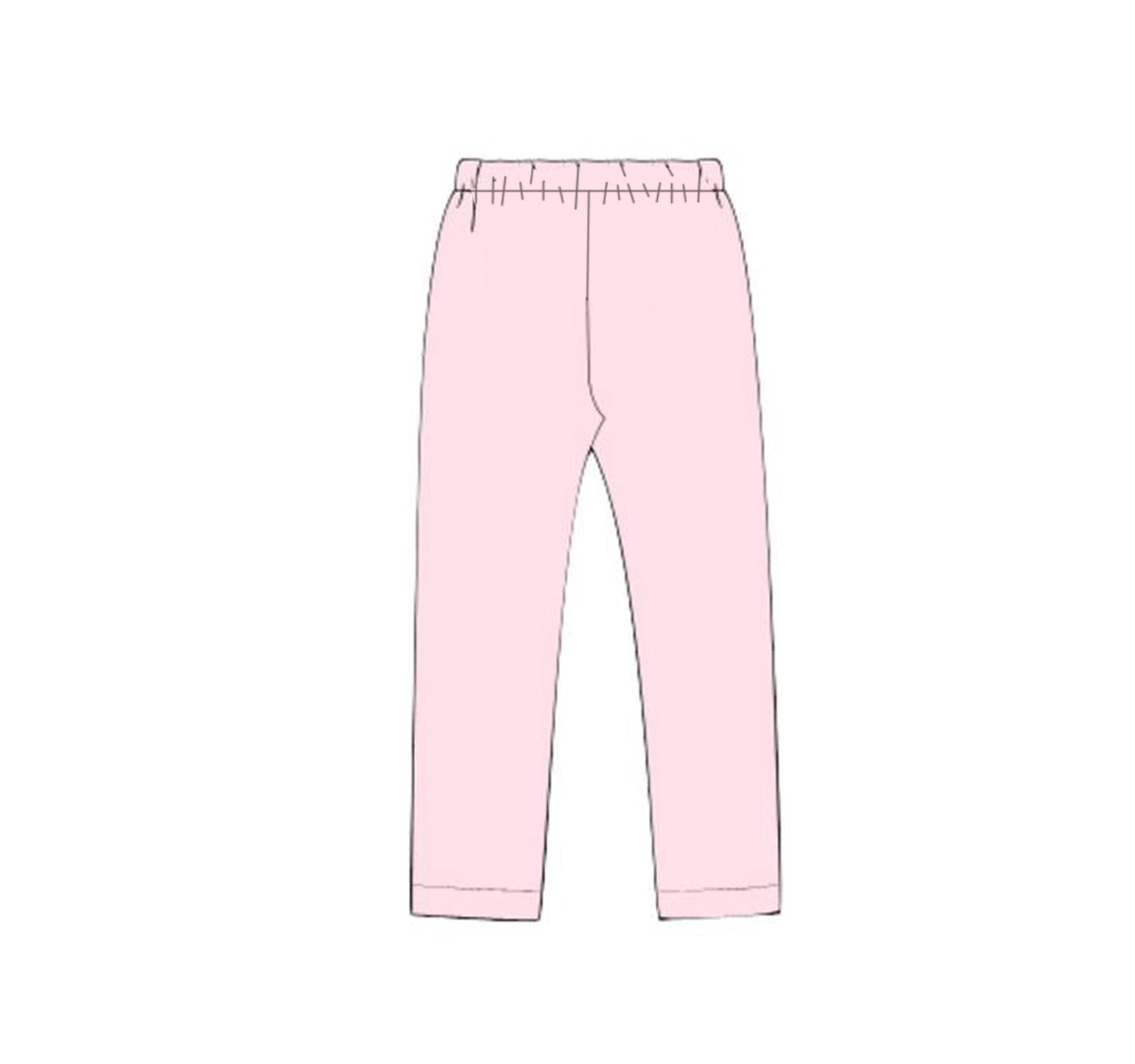 (Pre-order)P0695 Pink Print Girls Legging Pants