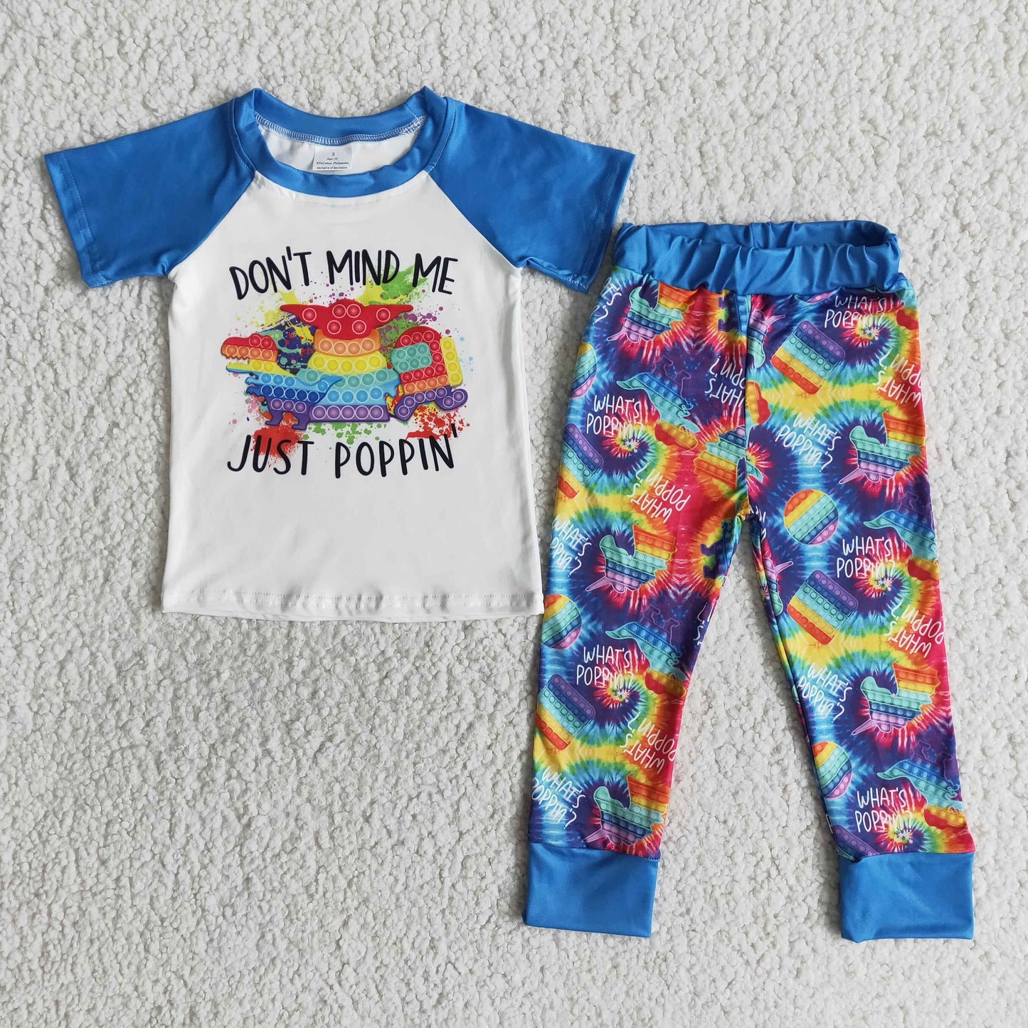 (Promotion)E11-18Boy's short sleeve pants outfits