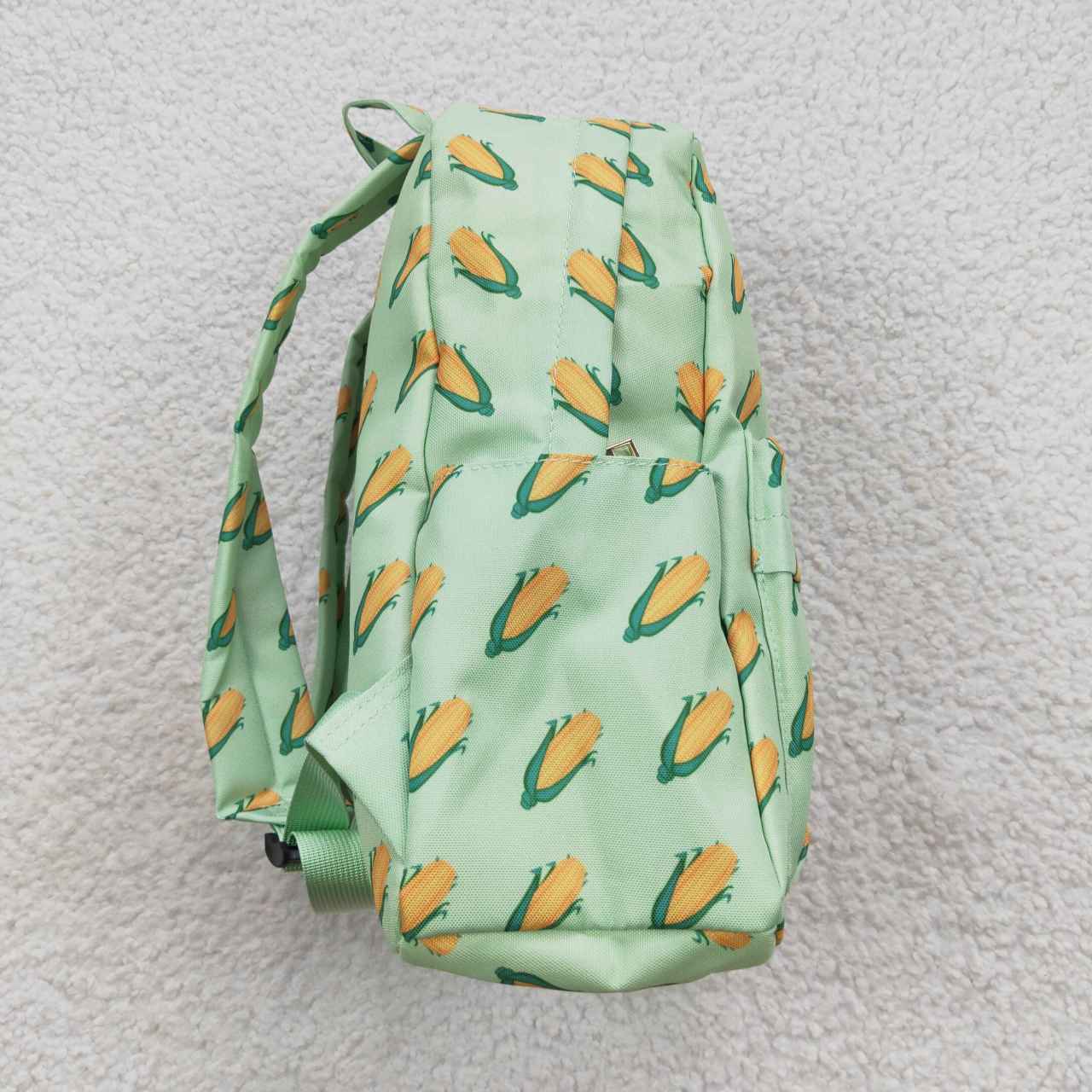 BA0120 Kids bag yellow corn print backpack