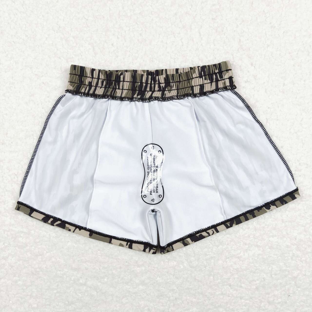 USA-Shop S0194 Boys Camo Branch Print Swim Trunks