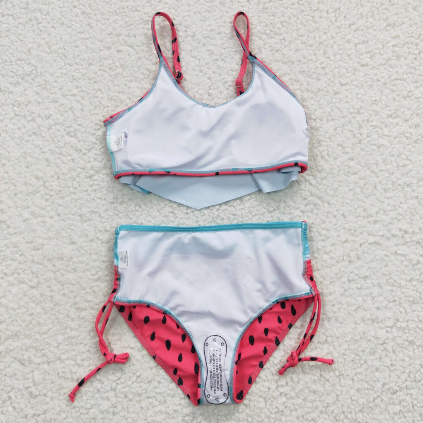 Girls watermelon print 2 pieces swimsuits S0143