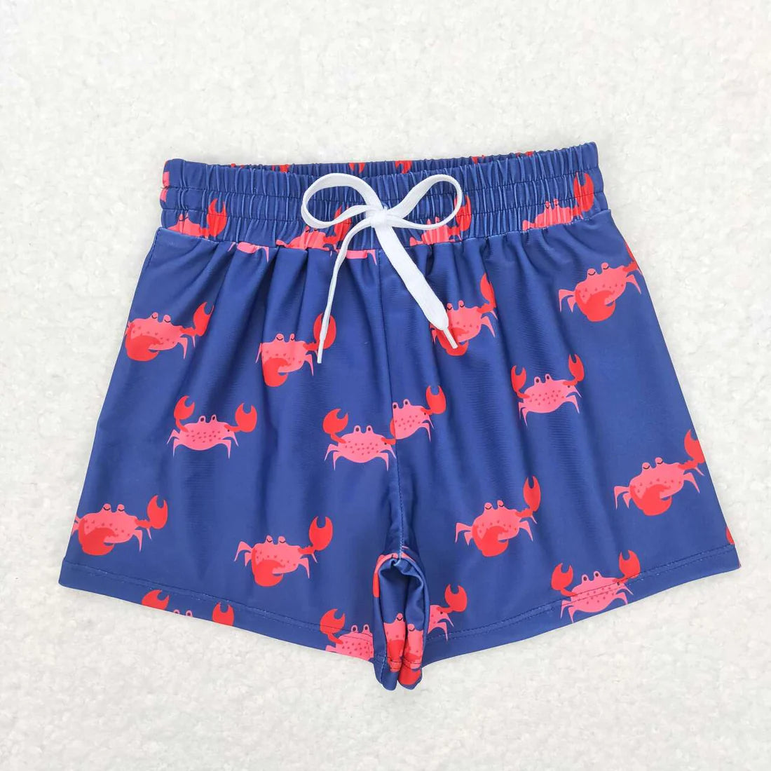12 Design Fish Print Boys Swim Trunks Brothers Wear