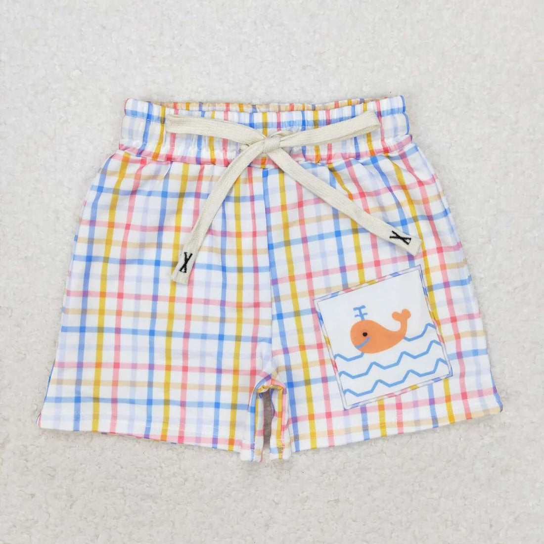 12 Design Fish Print Boys Swim Trunks Brothers Wear