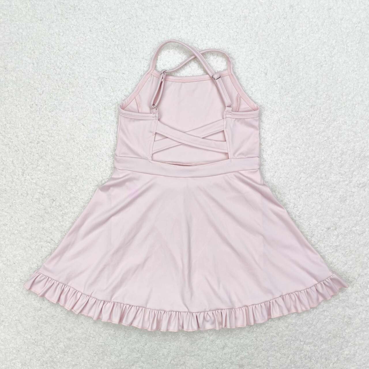 Light Pink Color Girls Yoga Clothes