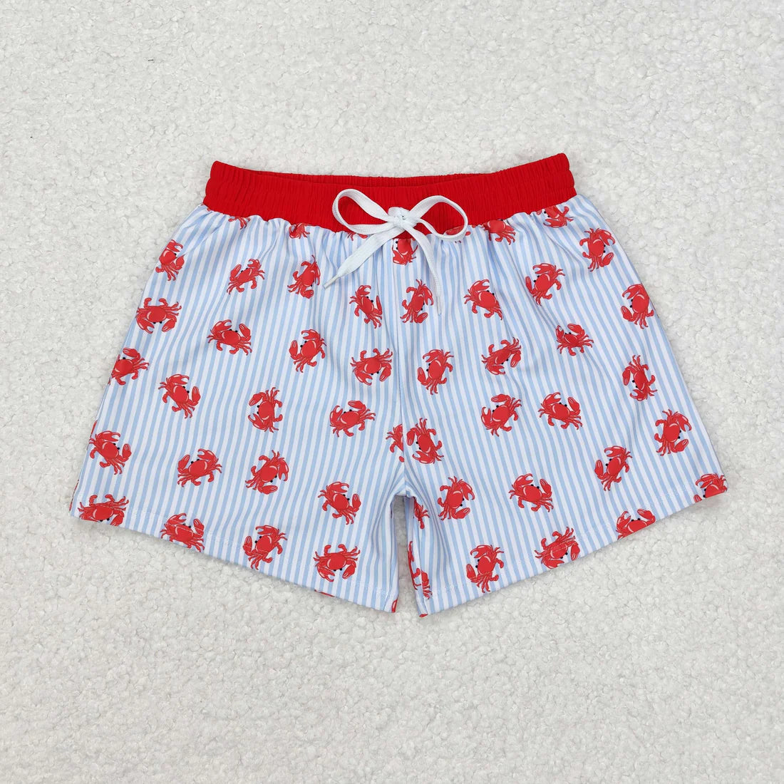 12 Design Fish Print Boys Swim Trunks Brothers Wear