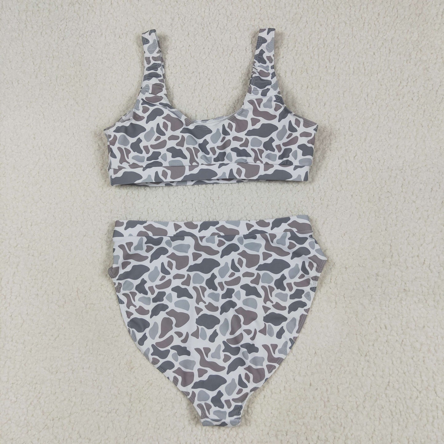 Woman 2 Pieces Summer Swimsuits Sisters Wear