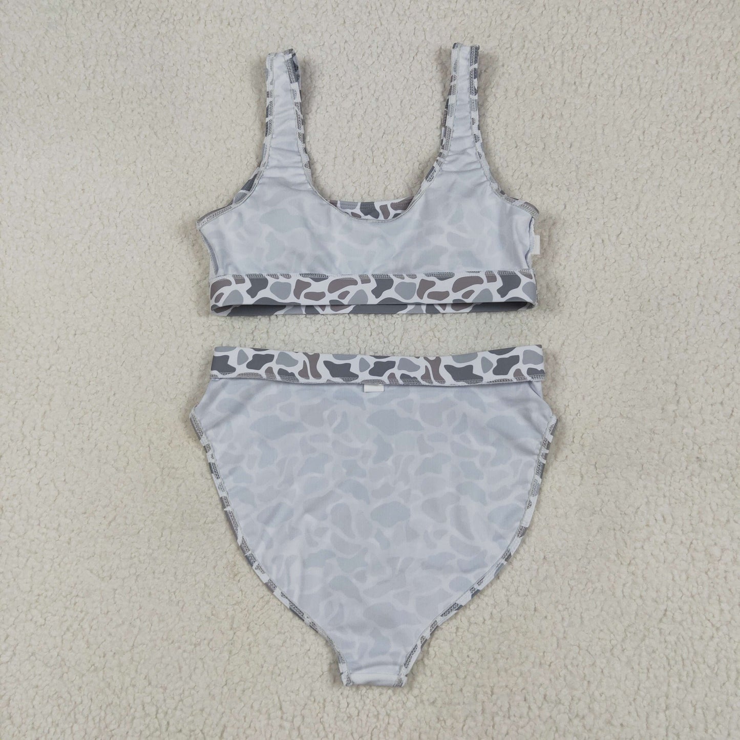 Woman 2 Pieces Summer Swimsuits Sisters Wear
