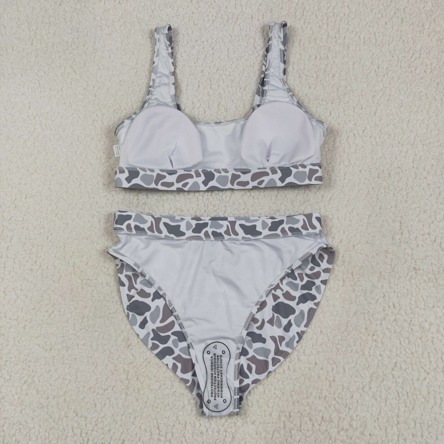 Woman 2 Pieces Summer Swimsuits Sisters Wear