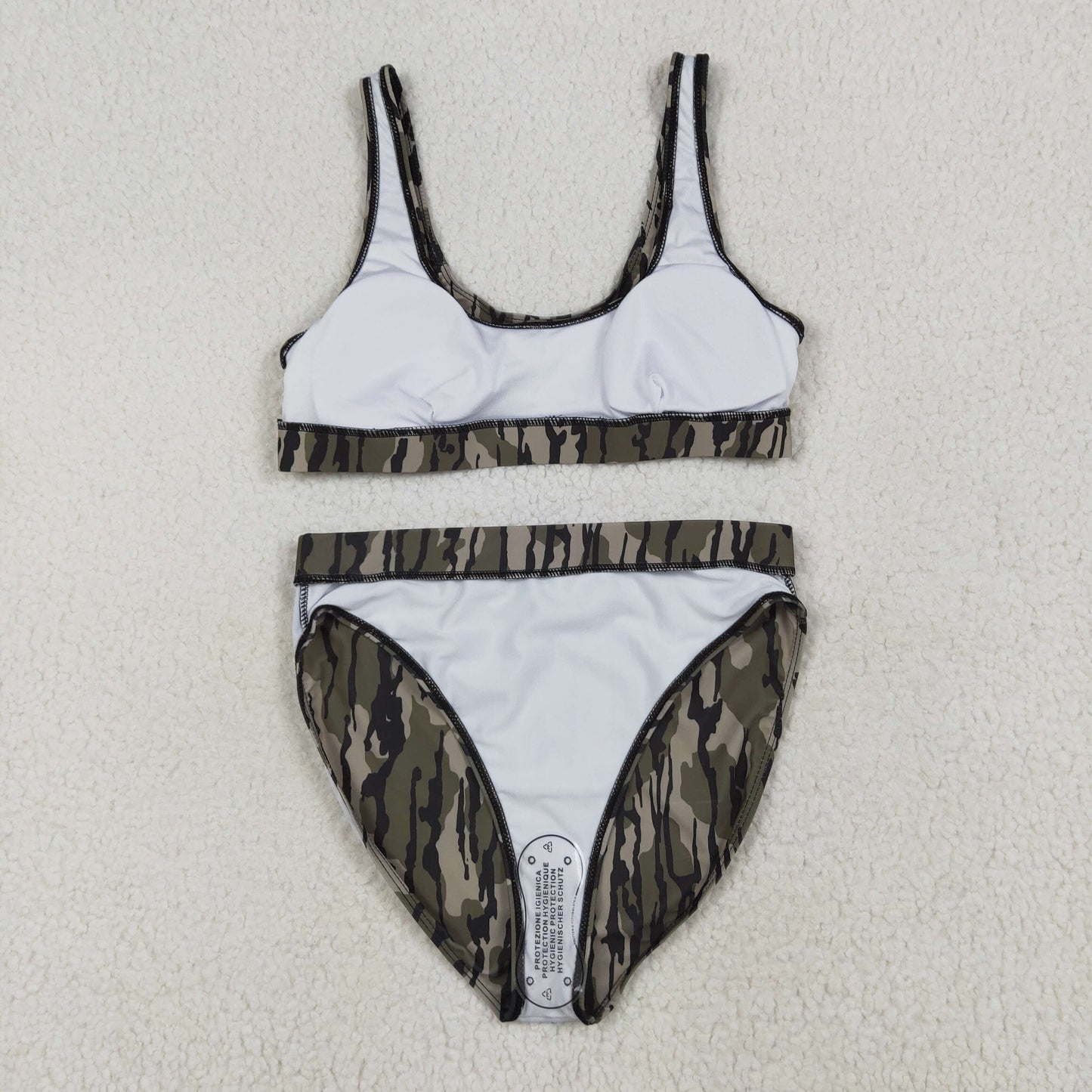Woman 2 Pieces Summer Swimsuits Sisters Wear