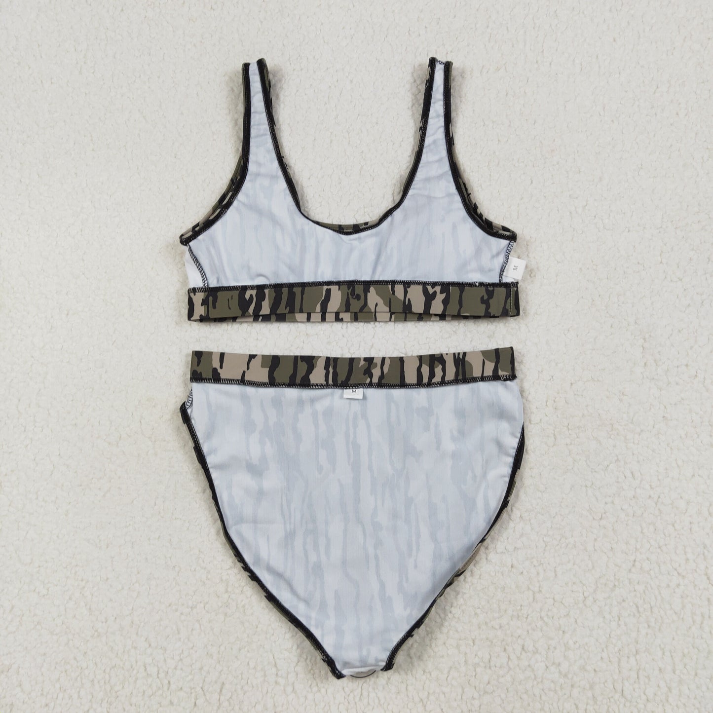 Woman 2 Pieces Summer Swimsuits Sisters Wear
