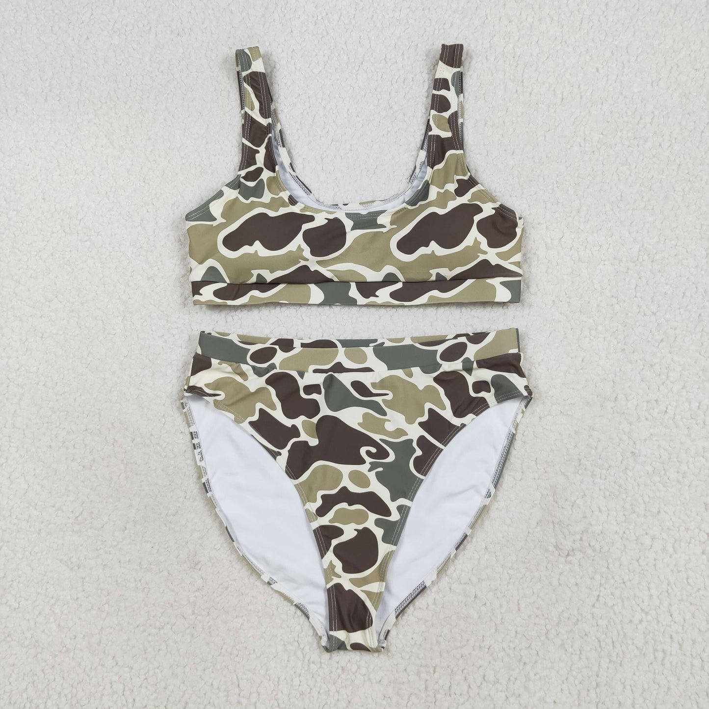 Woman 2 Pieces Summer Swimsuits Sisters Wear
