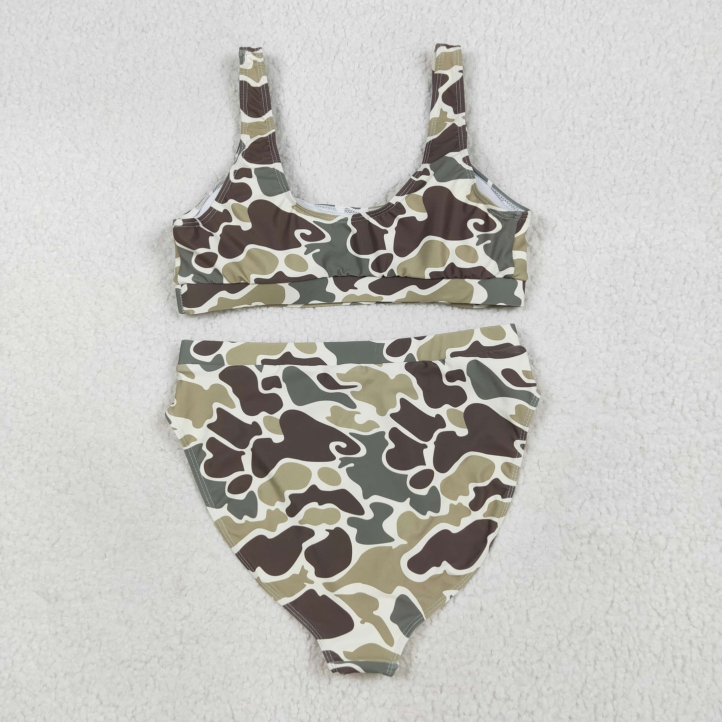 Woman 2 Pieces Summer Swimsuits Sisters Wear