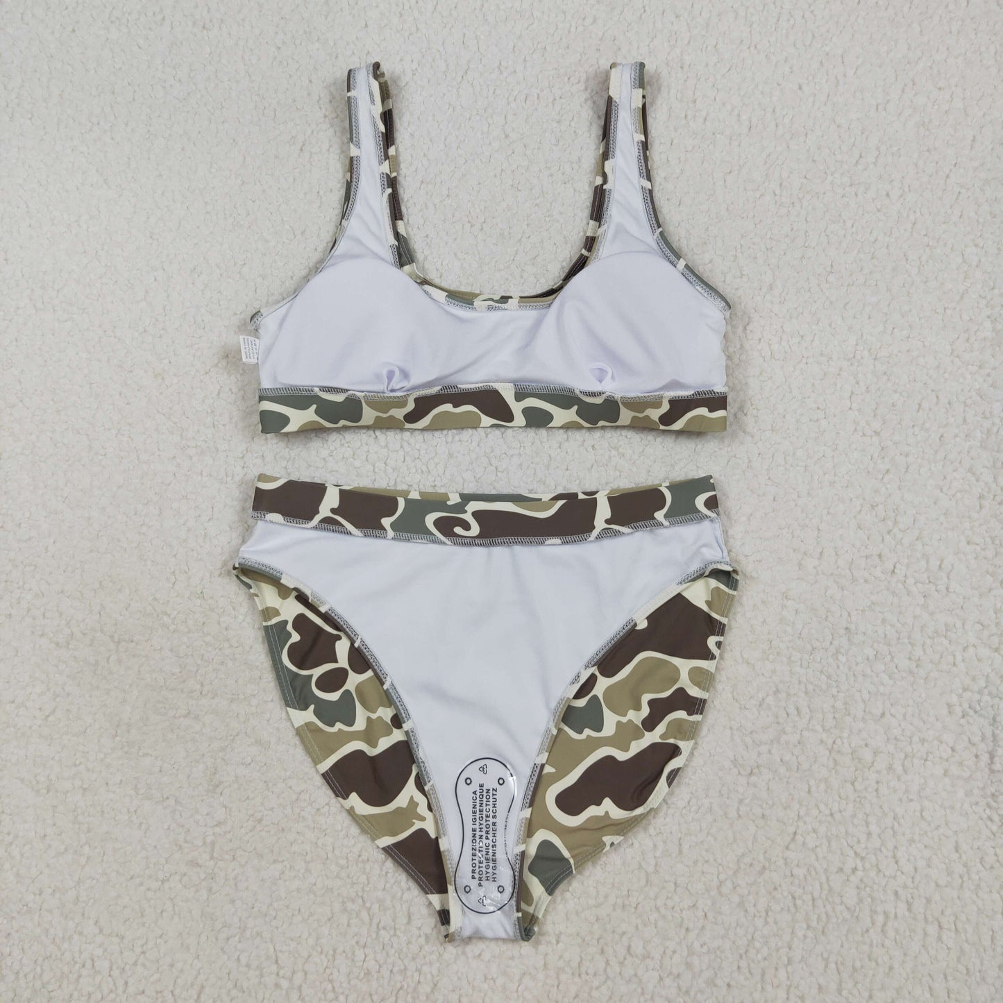 Woman 2 Pieces Summer Swimsuits Sisters Wear