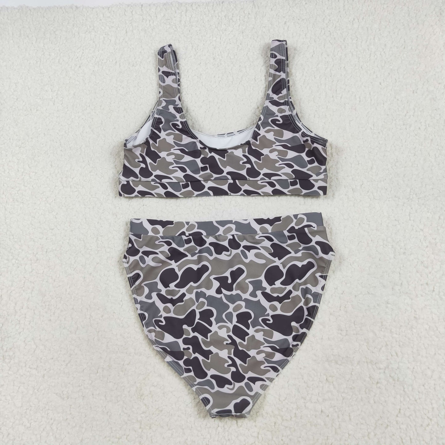 Woman 2 Pieces Summer Swimsuits Sisters Wear