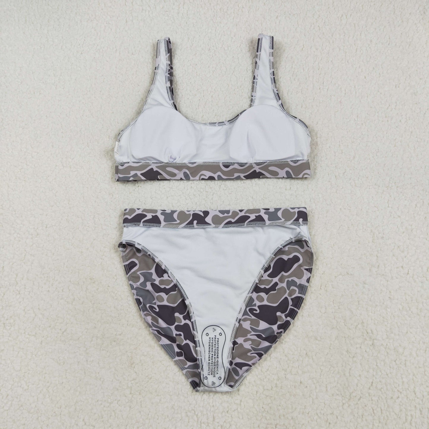 Woman 2 Pieces Summer Swimsuits Sisters Wear