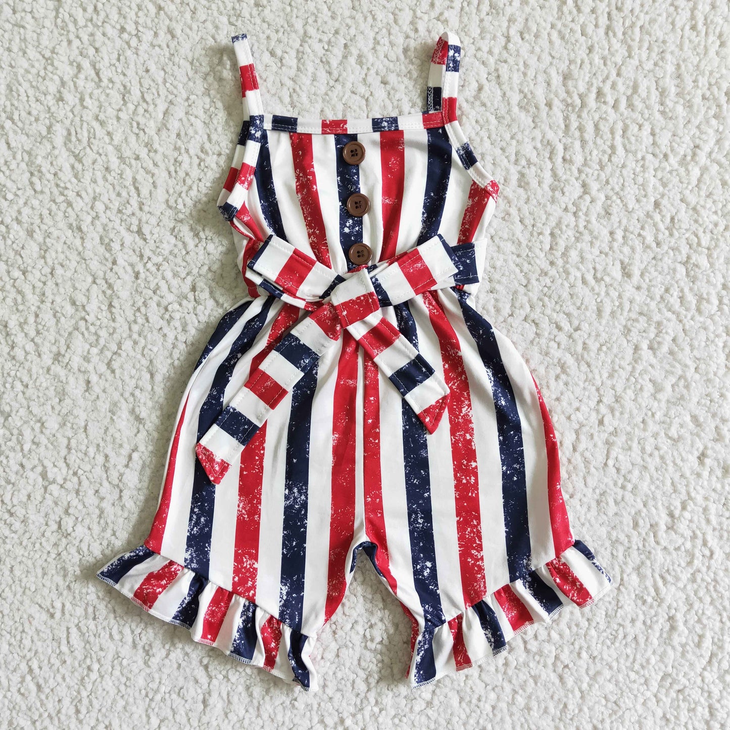 (Promotion)Sleeveless 4th of July jumpsuit SR0032