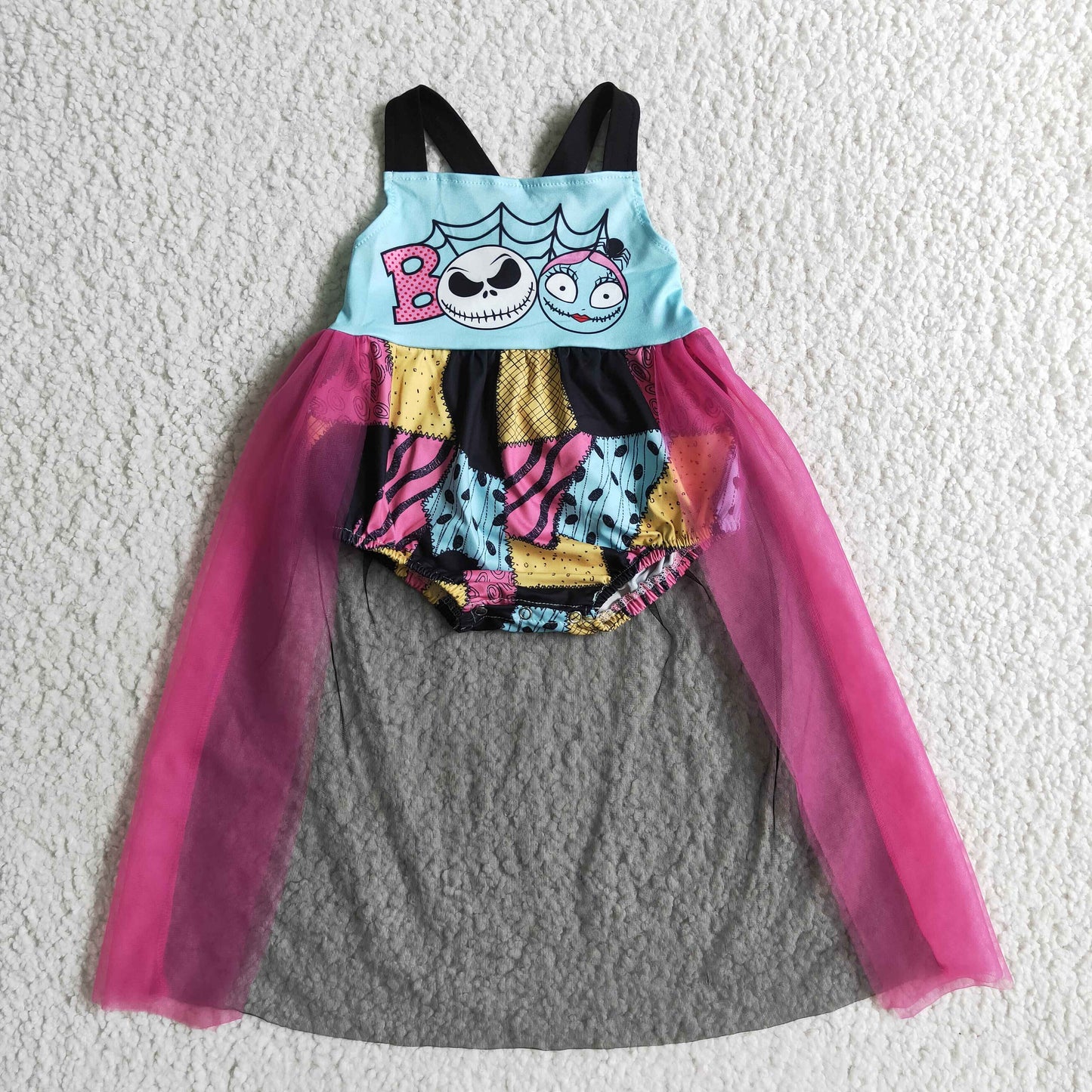 Cartoon Characters Corps* Bride BOO Girls Halloween Matching Clothes Sisters Wear