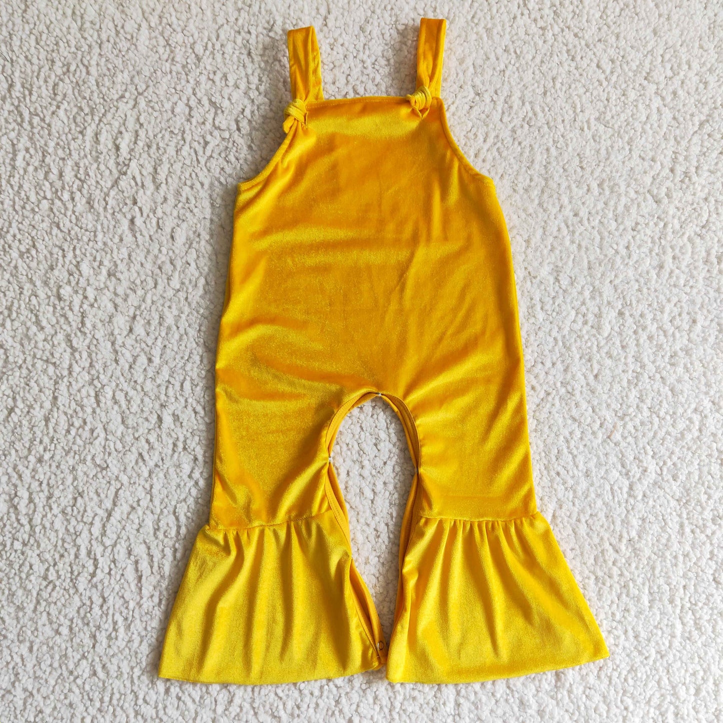 4 Colors Girls Velvet Overall Jumpsuits Fall Baby Clothes