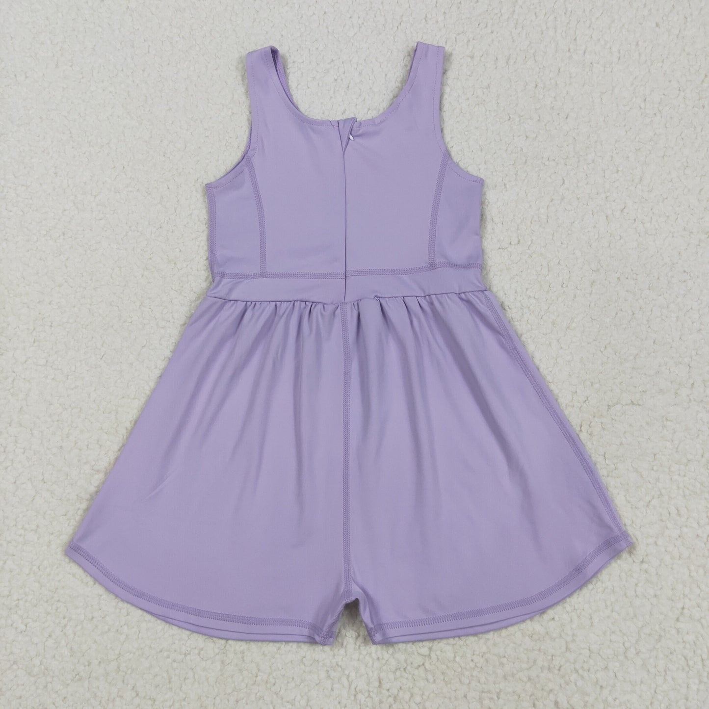 SR3020 Purple Color Girls Summer Yoga Jumpsuits