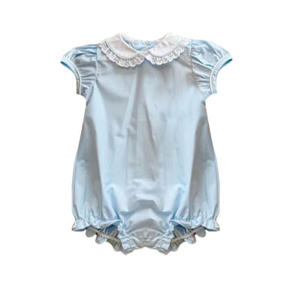 (Pre-order)SR3323 Blue Color Baby Girls Summer Romper