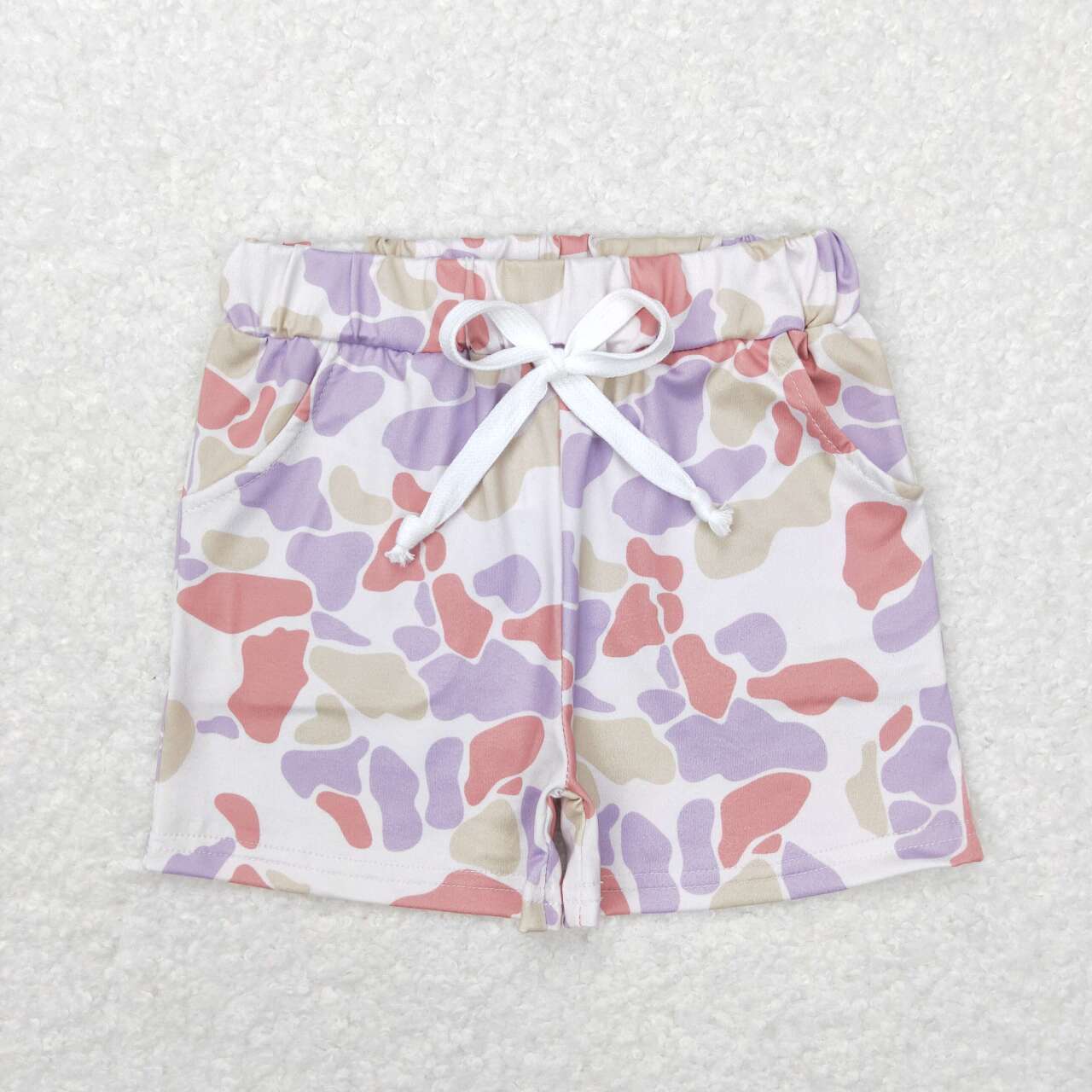1-6 Colors Camo Print Pockets Kids Summer Shorts Brothers Wear
