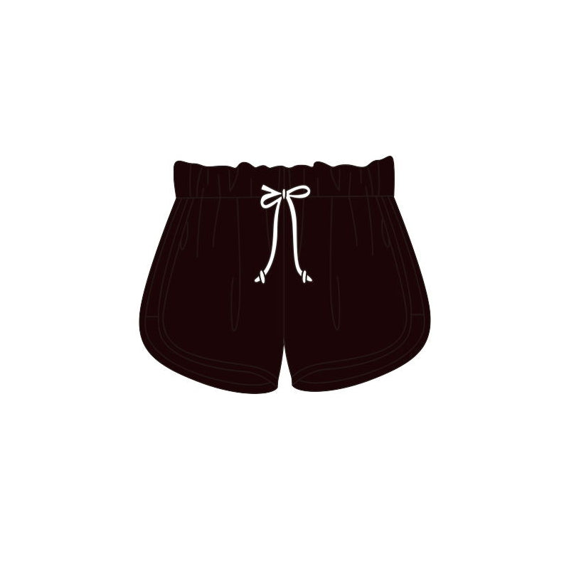 (Pre-order)SS0156 Black Kids Summer Shorts