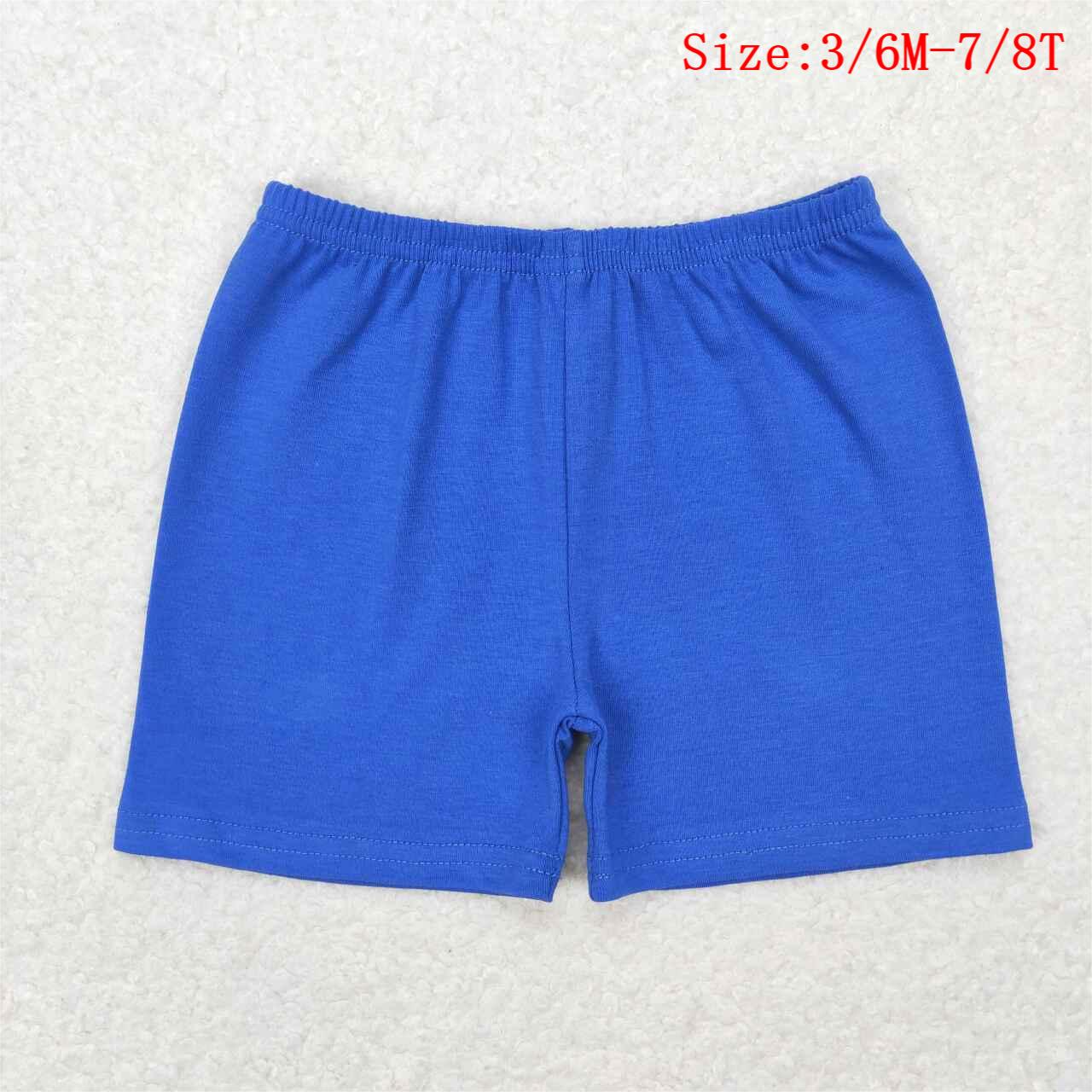 SS0276 Blue Color Boys Summer Shorts