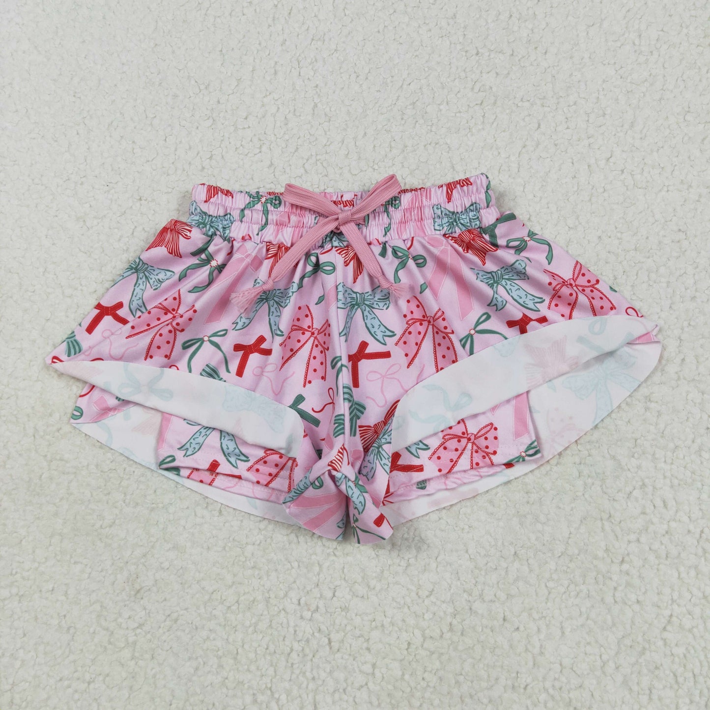 8 Print Girls Summer Bottom Flutter Shorts Sisters Wear