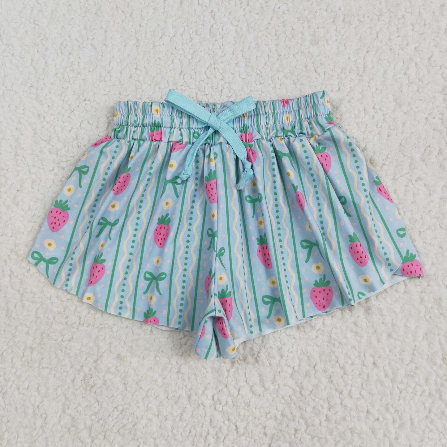 8 Print Girls Summer Bottom Flutter Shorts Sisters Wear