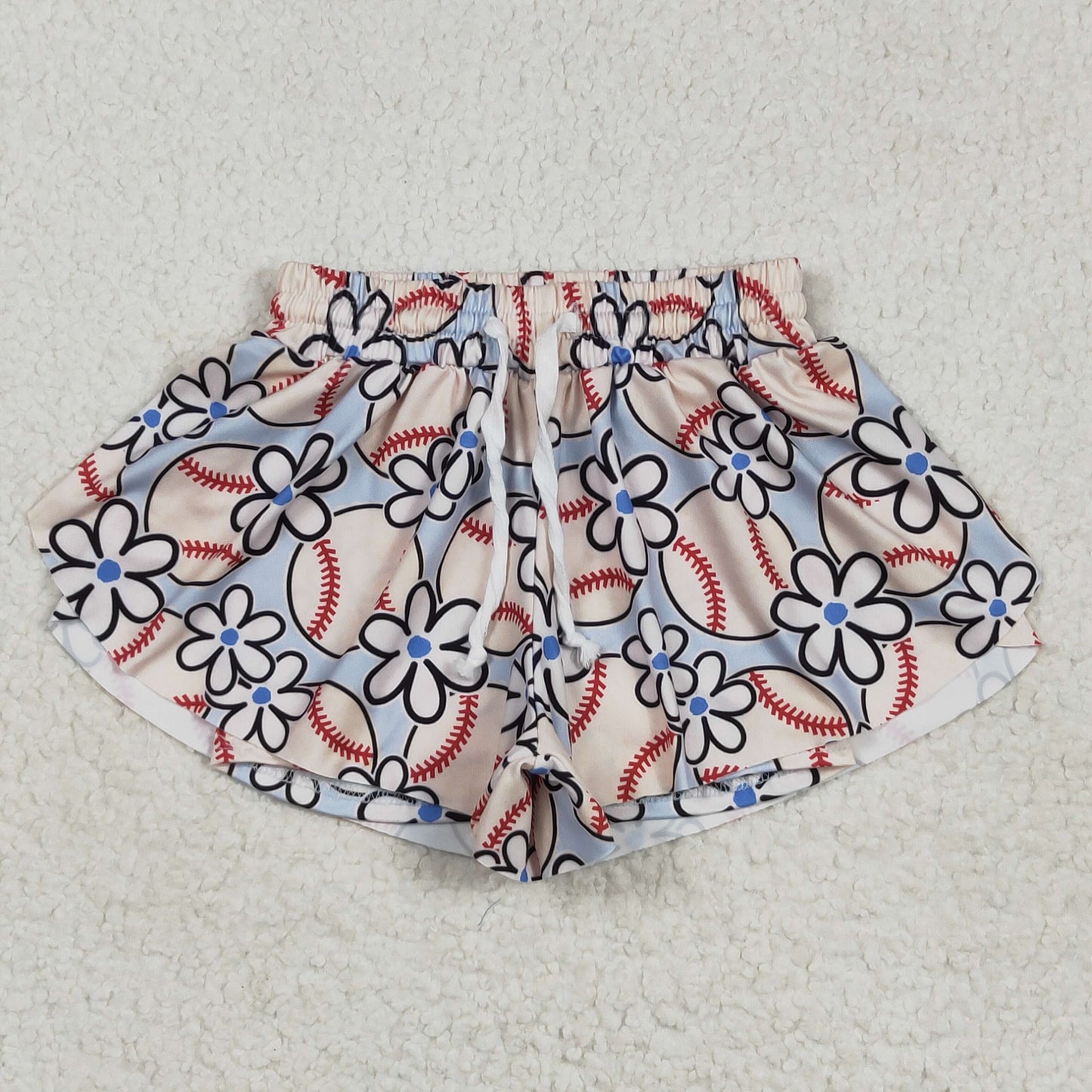 8 Print Girls Summer Bottom Flutter Shorts Sisters Wear