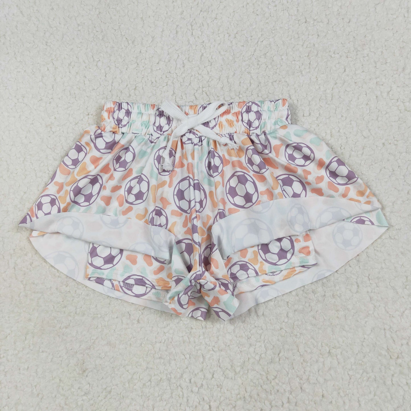8 Print Girls Summer Bottom Flutter Shorts Sisters Wear