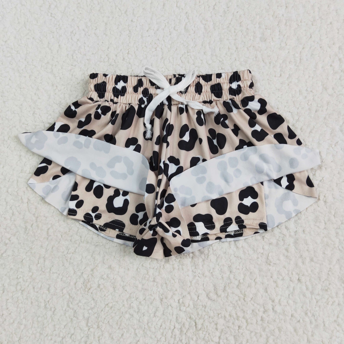 8 Print Girls Summer Bottom Flutter Shorts Sisters Wear
