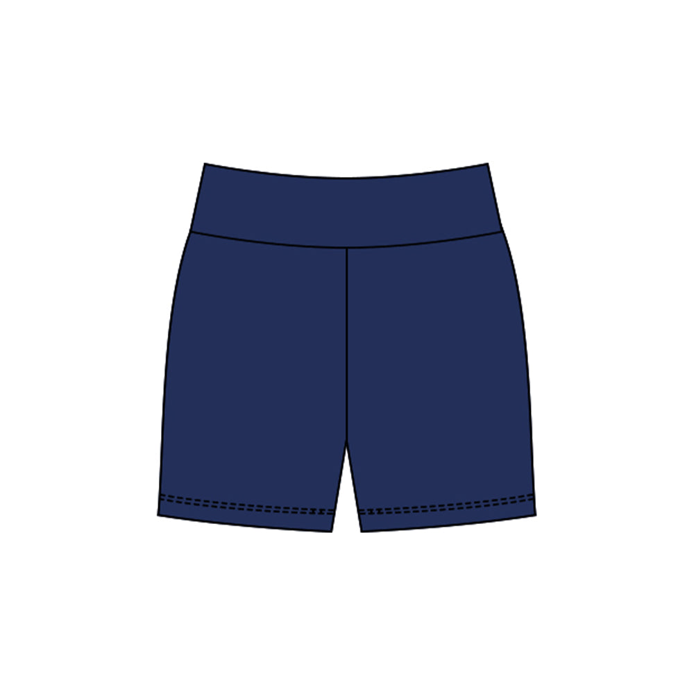 (Pre-order)SS0723 Navy Color Girls Yoga Bottom Shorts