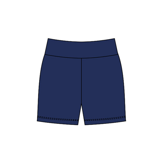 (Pre-order)SS0723 Navy Color Girls Yoga Bottom Shorts