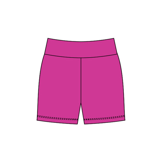 (Pre-order)SS0728 Purple Color Girls Yoga Bottom Shorts