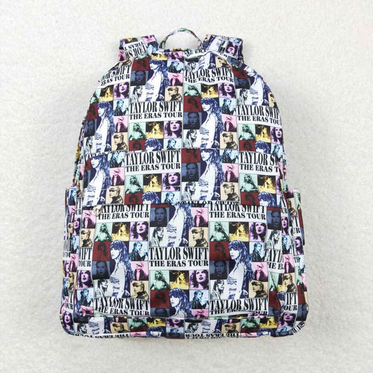 USA-Shop BA0180 Girls Bag Singer Swiftie Print Kids Backpack