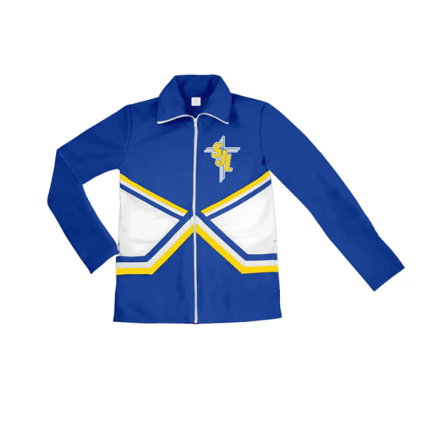 (Custom Design Preorder MOQ 5) Team's SJL Blue Print Kids Zipper Jacket